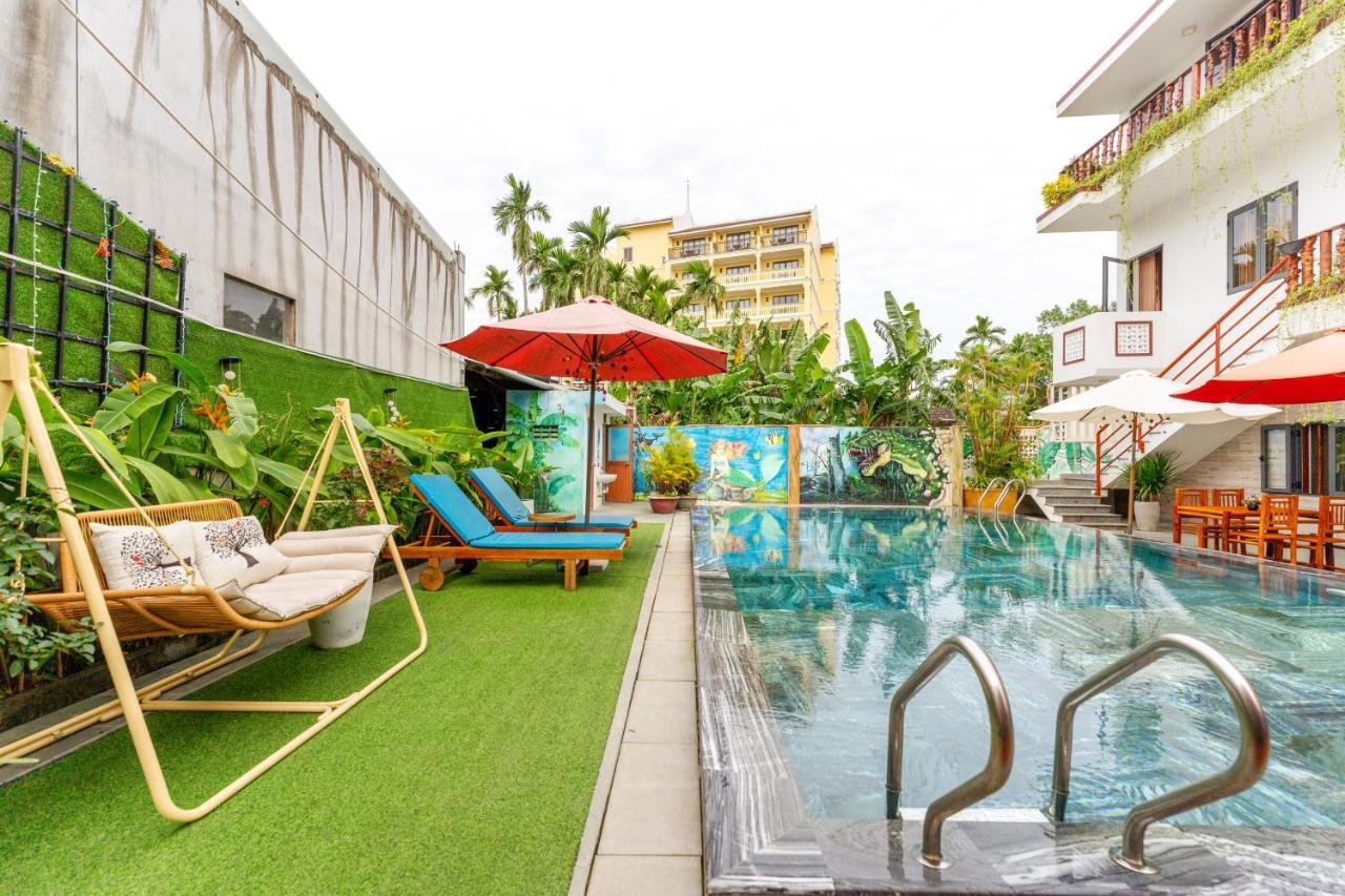 Alley Garden Homestay Хойан Экстерьер фото